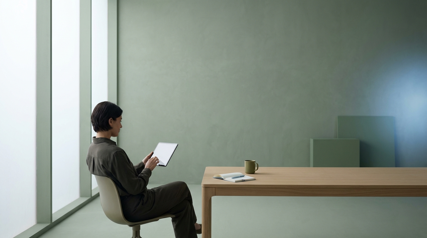 Agency Matching Service professional working on