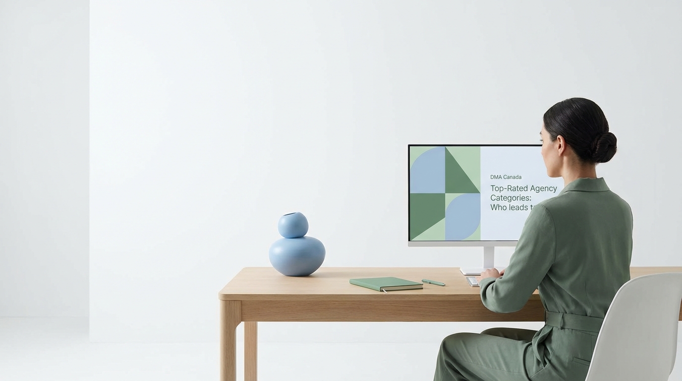 Agency Matching Service professional working on 