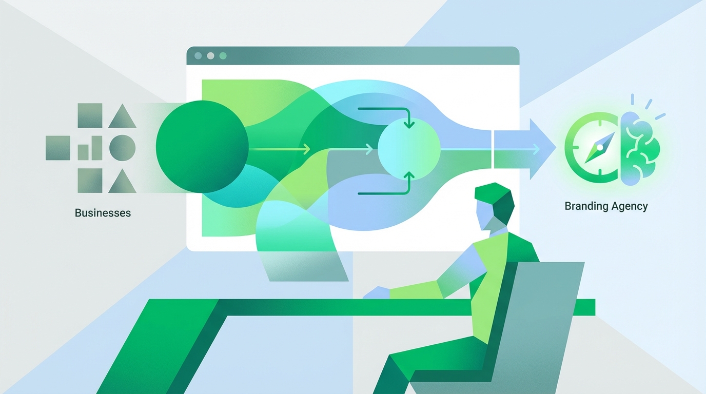 Agency Matching Service professional working on
